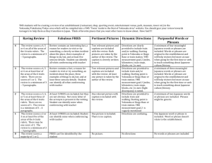 Project Rubric