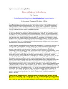 "Environmental Change and Evolution of Biota" in