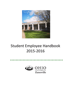 Student Employee Handbook