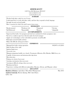 See my resume