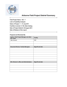Project Debrief Summary
