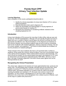 UTI Update (3) - Florida Heart CPR