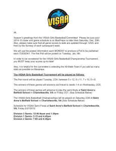 All, Season`s greetings from the VISAA Girls Basketball Committee