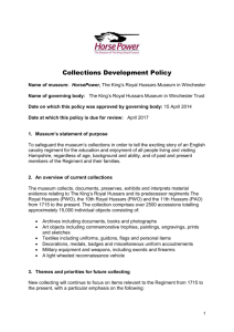 10 HorsePower Collection Development Policy 2014