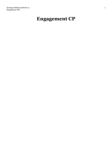 Engagement CP - Open Evidence Project
