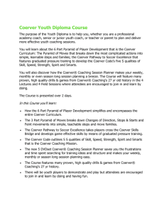 Coerver Youth Diploma Course - Whitby Iroquois Soccer Club