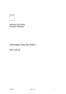 Information Security Policy