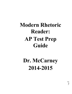 AP Test Prep Information