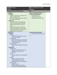 Click here to see one of my IEP`s I created.