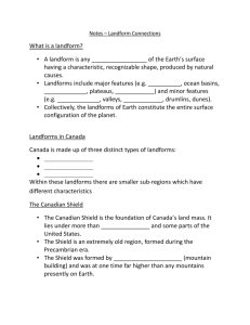 Chapter 10 Landform Connections NotesFrame