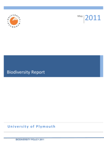 Biodiversity policy