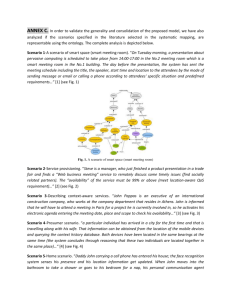 Annex C: Extended report of the instantiated scenarios