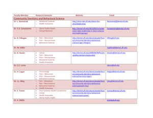 Oral & Maxillofacial Diagnostic Sciences