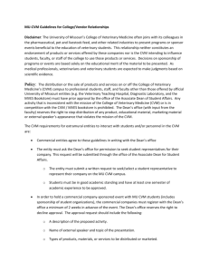 proposal form - University of Missouri