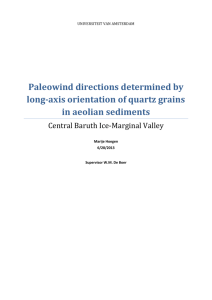 Paleowind directions determined by long