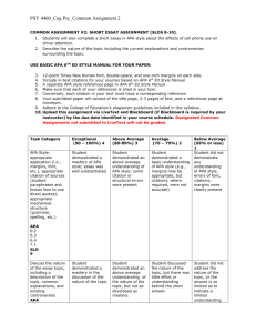 PLO 1_PSY 4460_CA 2_Cell Phone Use Guidelines