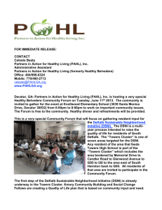 June 2013 HB Community Forum Press Release