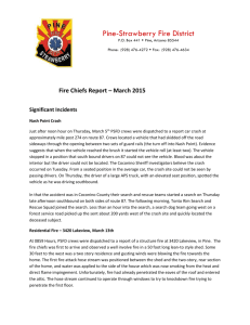 Report - Pine-Strawberry Fire District