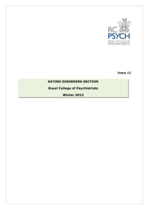 November 2013 - Royal College of Psychiatrists