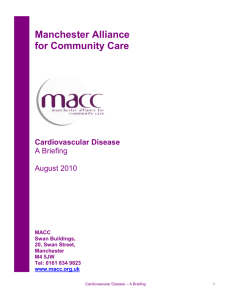 Cardio Vascular Disease Briefing_July10