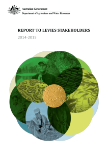 Report to Stakeholders 2014-2015