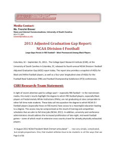 Adjusted Graduation Gap study