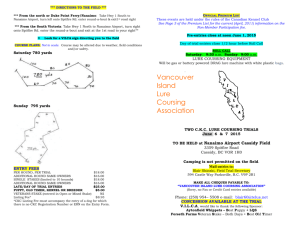 VILCA June 6 & 7 2015 PL 2 - Vancouver Island Lure Coursing