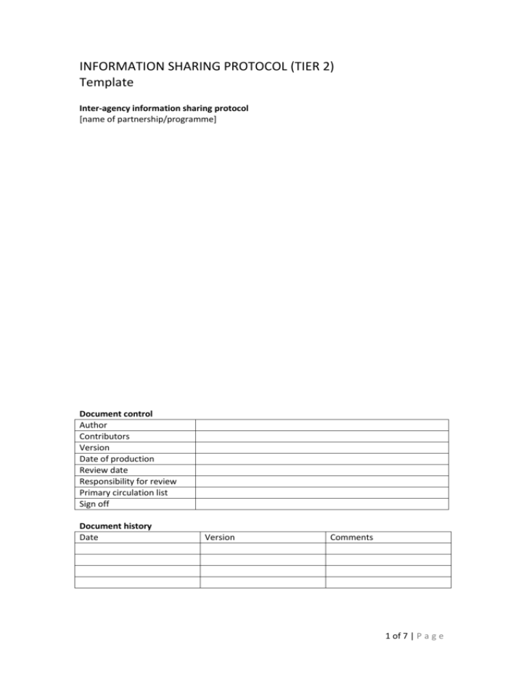 template-tier-2-information-sharing-protocol