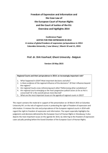 Publication - Global Freedom of Expression