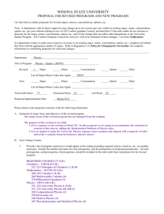 PHYS Rev Prog OPT 2 CPPS - Winona State University