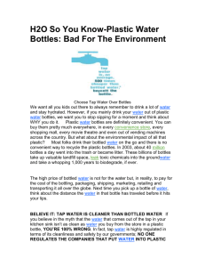 Kidsworld Water Bottle Article