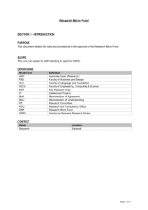 RMF Summary Rules - Swinburne University of Technology
