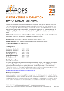 visitor centre information hmyoi lancaster farms