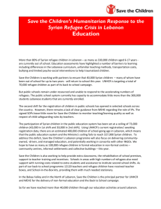 Education - Lebanon