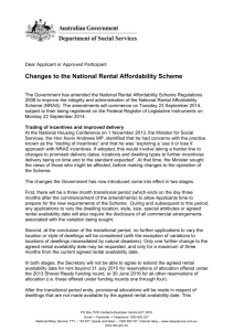 Letter from delegate about the NRAS Regulation amendments