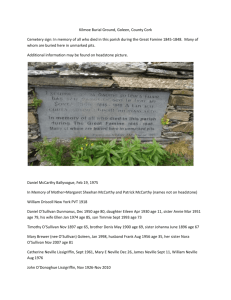 Kilmoe Burial Ground, Goleen, Ireland