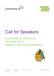 our Call for Speakers pack