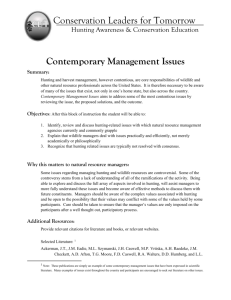 Contemporary Management Issues