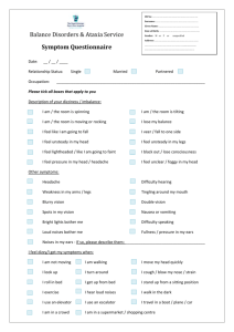 Symptom Questionnaire