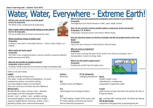 class 5 learning web autumn 2015 water extreme earth