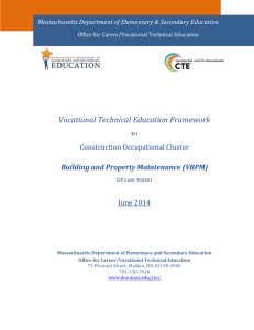 VTE Framework: Building and Property Maintenance
