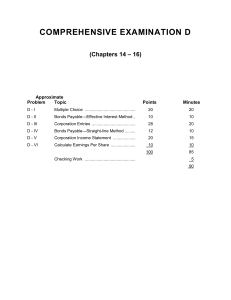 comprehensive examination d