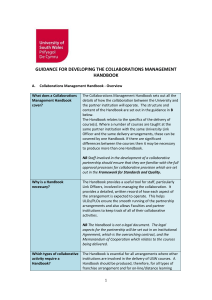 USW_Collaborations_Management_Handbook_guidance_notes