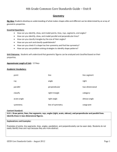 4th Grade Common Core Standards Guide * Unit 8