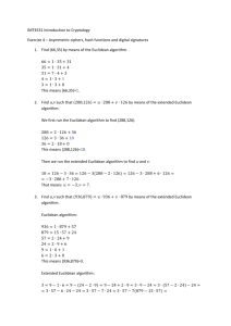 IMT4531 Introduction to Cryptology Exercise 4 – Asymmetric ciphers