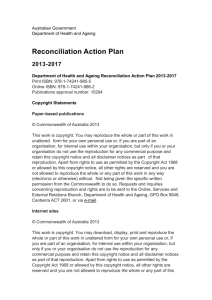 Reconciliation Action Plan 2013-2017