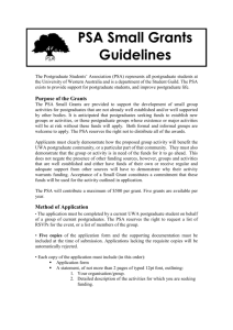 PSA_Small_Grants_Guidelines_2015
