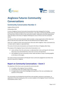 Anglesea Futures Community Conversations 3