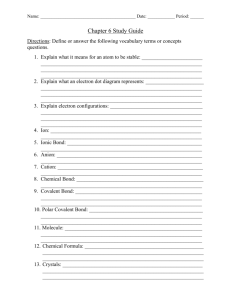 Chapter 6 Study Guide