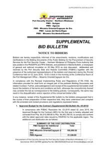 BidBulletin part-2... - Philippine Ports Authority